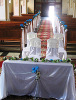 dekoracja ślubna kościoła